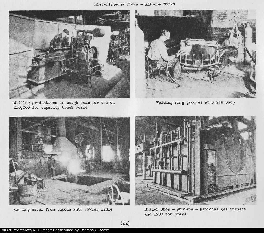 Altoona Works Inspection Report, Page 42, 1946